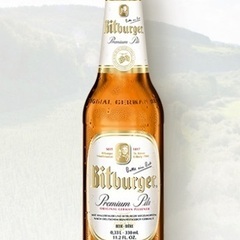 【終了しました】ドイツビールのグラス4脚セット : Bitburgerの画像
