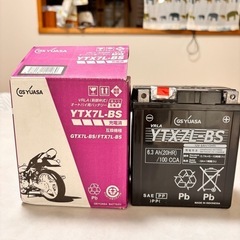 新品未使用GS YUASA シールド型 バイク用バッテリー YTX7L-BSの画像