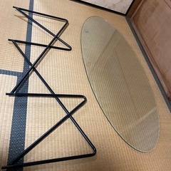 おしゃれ★ガラステーブルの画像