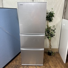 I655 🌈 ジモティー限定価格！ TOSHIBA 冷蔵庫 (340L / 右開き) ⭐ 動作確認済 ⭐ クリーニング済の画像