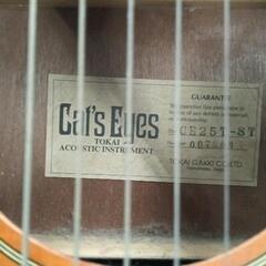 0907-222 東海楽器　Cat's Eyes CE25T-ST アコースティックギターの画像