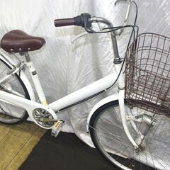 「中古」26インチファミリーサイクル/オートライト/外装6段変速　　の画像