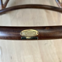 【リサイクル市場エコ伊川谷】 KAZAMA / 風間 ラタンチェア アームチェア W53H62.5D47cm【取りに来られる方限定】の画像