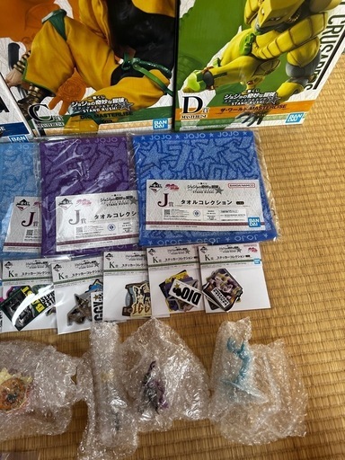 ジョジョの奇妙な冒険一番くじA賞B賞C賞D賞E賞F賞G賞H賞I賞J賞K賞コンプ