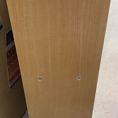 【ジャングルジャングル岩出店】【B87】本棚 ナチュラル 幅58cm×奥行17.5cm×高さ90.5cm 中古 家具 和歌山 岩出市 紀の川市 海南市の画像