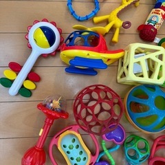 ベビーおもちゃ　オーボール　ラトル等の画像