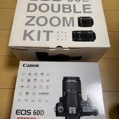 Canon 一眼レフ　EOS60D 三脚セット　の画像