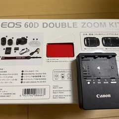 Canon 一眼レフ　EOS60D 三脚セット　の画像
