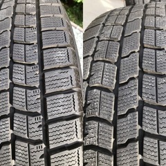 BMW 装着　225/55/R17スタットレスタイヤホイールセットの画像