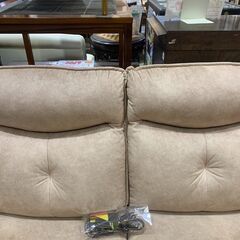 かねたや家具｜布張り｜2人掛け｜電動リクライニングソファの画像