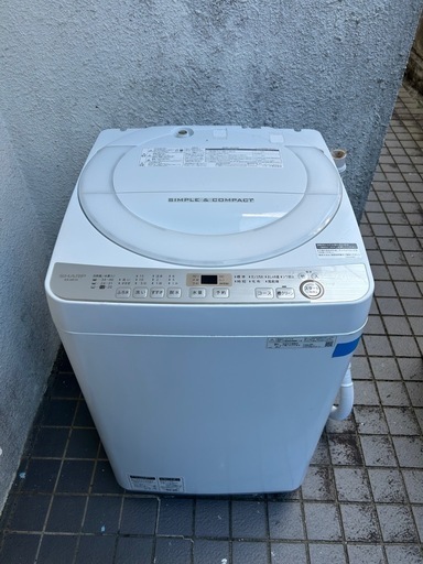(取り引き中)洗濯機　SHARP