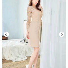 【デイジーストア】ワンピース　ベージュ　Lの画像