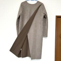 【美品 / GrandTable】スウェード調 ロングコ－ト ヤマダヤの画像