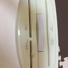 シュレッダー　手動　A4サイズまでの画像
