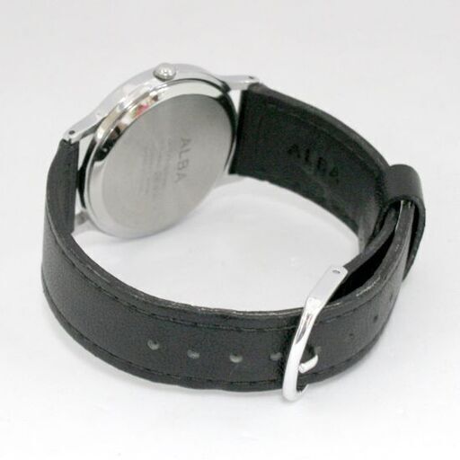 動作品 SEIKO ALBA クオーツ式腕時計 Y121-K005 3針 アラビア数字 25年9月電池交換 札幌市 清田区 平岡
