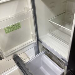 【6ヵ月保証】2ドア冷蔵庫　SHARP　SJ-D15G-Sの画像