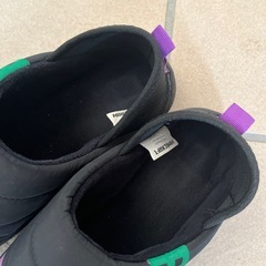 マイクラ エンダーマン ファーサンダル ムートンブーツ 22cmの画像