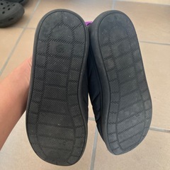 マイクラ エンダーマン ファーサンダル ムートンブーツ 22cmの画像