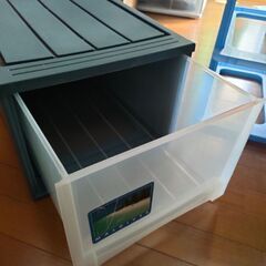 衣類収納ケース　ネイビー