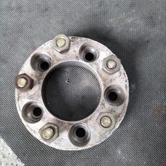 ワイドトレッド ハブスペーサー 25mm pcd114.3 ハブ径80mm の画像