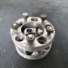 ワイドトレッド ハブスペーサー 25mm pcd114.3 ハブ径80mm の画像