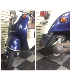 【要整備車両】埼玉県深谷市 ヤマハ ビーノ⑨　VINO 5AU SA10J 原付 スクーター 50cc 通勤 通学 バイク [クレア ジョルノ ベルデお探しの方などにも如何でしょう^^の画像