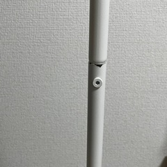 【解体無しで値下げ可】ハンガーラック(ホワイト)の画像