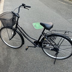【美品】 サイモト自転車 26型 パティオボックス260軽快UB/ホワイトの画像