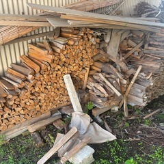 木材、焚き木の画像