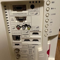 テレビ　SHARP AQUOS LC-24K9 ホワイト(24V型ワイド)の画像