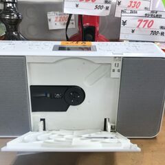 リサイクルショップどりーむ鹿大前店　No.2658　ラジオ・CDプレーヤー　東芝　2019年製　TY-C251　白色の画像