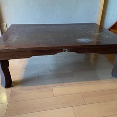 昭和レトロ　机の画像