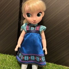 アナと雪の女王、アナ、エルサ、二体セットの画像