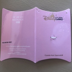 スワロフスキー ネックレス Disneyの画像