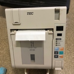 TEC POSレジ　中古　　の画像