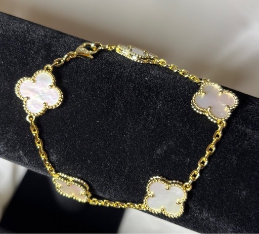 マザーオブパール クローバー ブレスレット