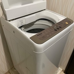 洗濯機　2018年購入の画像