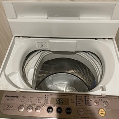 洗濯機　2018年購入の画像