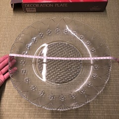  新品 未使用 大皿 箱付きの画像