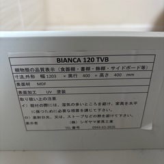 Bianca TVB 120 美品の画像