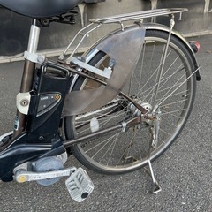 パナソニック電動自転車　茶色2の画像