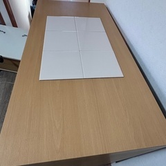 キャスター付 キッチン収納キャビネット/キッチンカウンター/作業台 移動可能　【引き取りに来られる方のみ/腰痛持ちの為、搬送のお手伝いもできかねます】の画像
