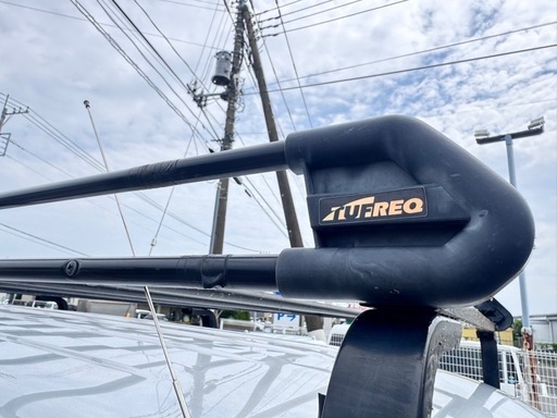 軽バン（エブリィ）  ハイルーフ  ルーフキャリア TUFREQ タフレック P+シリーズ プラス 6本脚