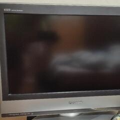 パナソニック26型液晶テレビ　台付き　ベッドサイドに如何？の画像
