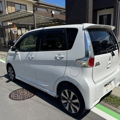 三菱EKカスタム　コミコミ　21万の画像