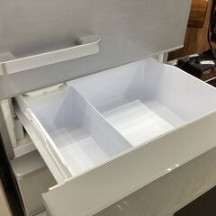 【6ヵ月保証】4ドア冷蔵庫　AQUA　AQR-36G2　野菜室ﾌﾞﾗｽﾁｯｸ部分割れ有の画像