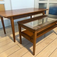 【niko and ... FURNITURE】ネストテーブル 2個セット（美品）の画像