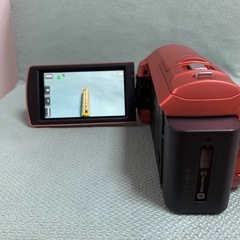 SONY ピンク　ビデオカメラ　HDR-CX535の画像