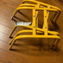椅子４脚 ピンク、グレーの画像