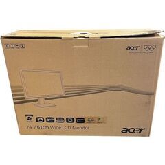 ACER エイサー Wide LCD Monitor 24インチ モニター 直接引取りの画像